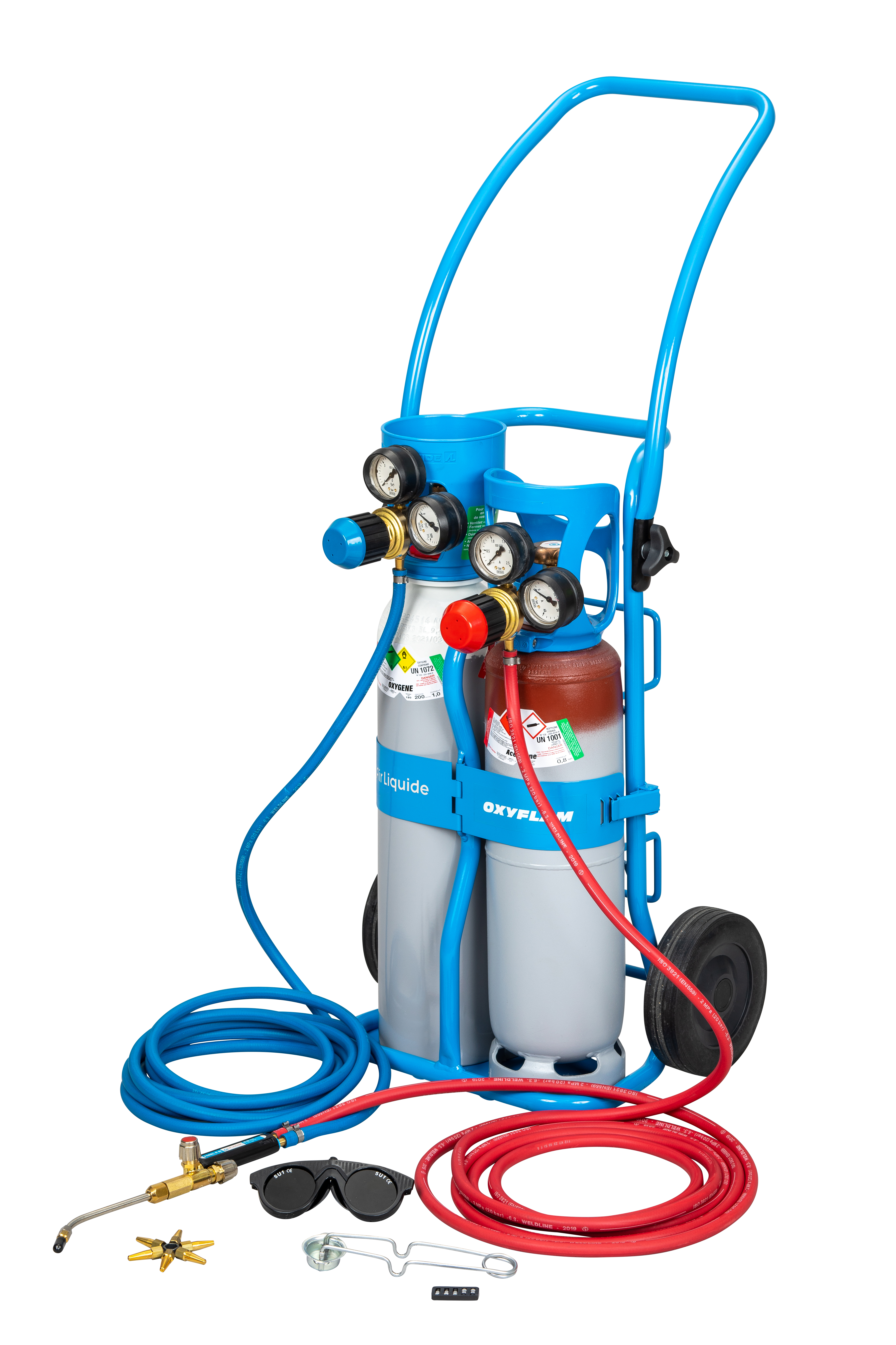 POSTE EQUIPE OXYFLAM O2/C2H2 5L