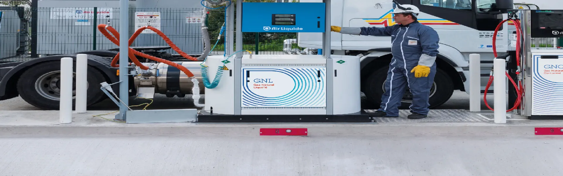 Récupération des vapeurs de GNL avec de l’azote liquide