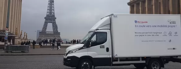 Air Liquide présente au salon Solutrans 2017 CryocityTM et BlueezeTM, ses solutions cryogéniques pour une mobilité propre
