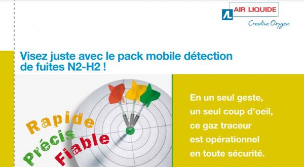 Pack mobile détection de fuites de gaz