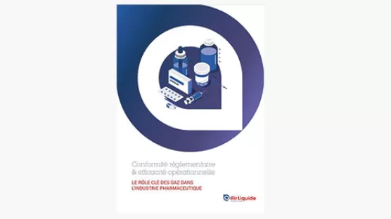 eBook - industrie pharmaceutique - couverture gris - Air Liquide