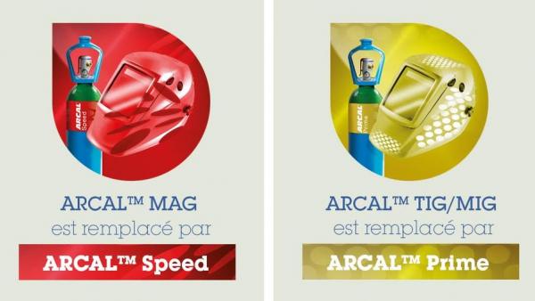 Gammes Arcal Speed et Arcal Prime
