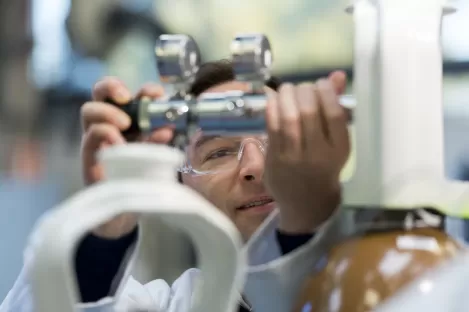 Laboratoire & des gaz associés