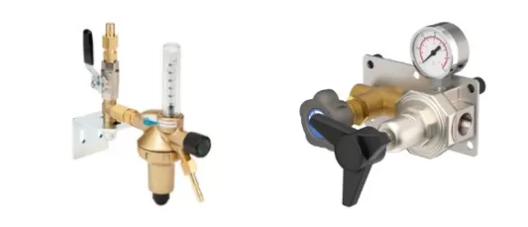 Point of use for technical gas