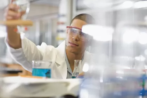 men in science