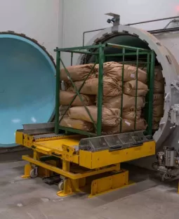 Désinsectisation - Autoclave pour traitement haute pression