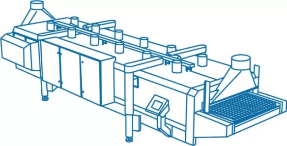 CRYO TUNNEL-ZF3: tunnel linéaire polyvalent rapide, efficace et compact