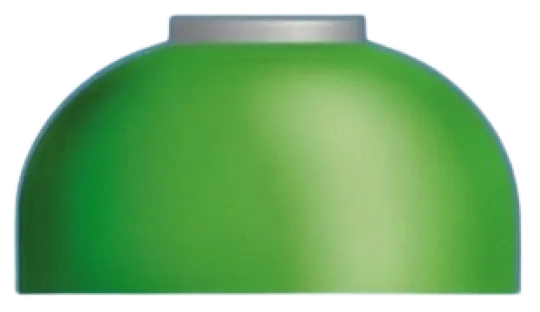 Bouteille de gaz vert vif - Gaz asphyxiant ou inerte (non toxique, non corrosif, non inflammable, non oxydant)