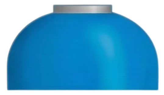 Bouteille de gaz bleu - Gaz oxydant