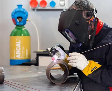 application de soudage