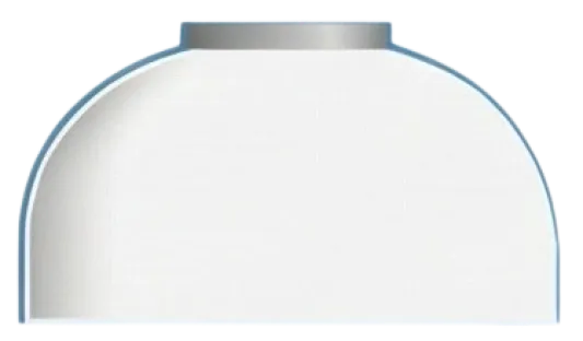 Bouteille de gaz blanche - Oxygène