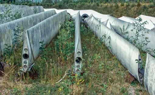Démantèlement d’éoliennes en fin de vie et recyclage