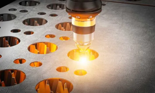 Découpe laser pour les petites épaisseurs.