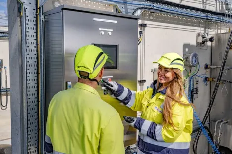 Nouveau centre de ravitaillement en H₂ Air Liquide en Allemagne