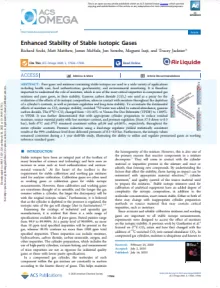 Publication to download about isotopic gases