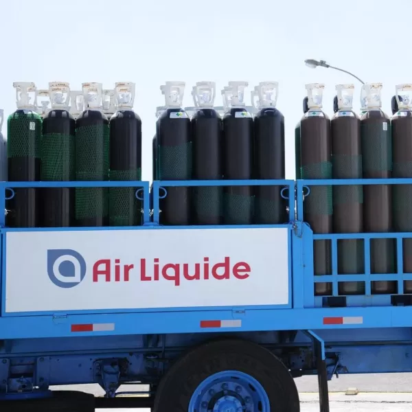 Livraisons de bouteilles de gaz industriel - Air Liquide