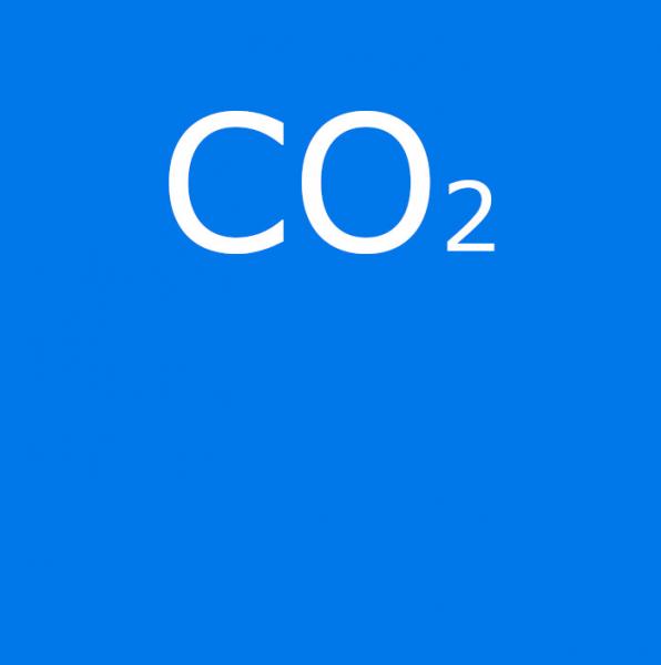 Formule dioxyde de carbone CO2
