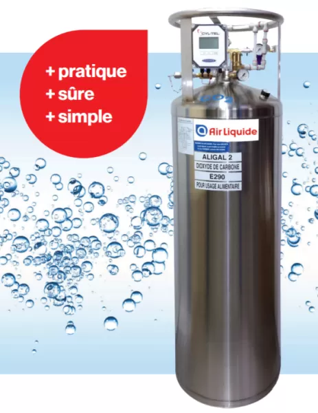 Réservoir de CO2 alimentaire pour les brasseries REMBO - Air Liquide