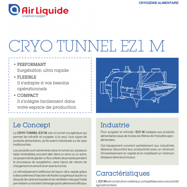 Cryo Tunnel EZ1 M