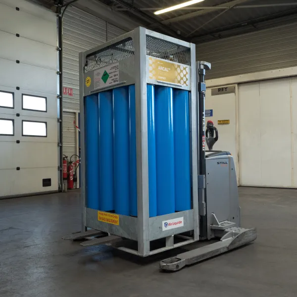 Cadre COMPACT et bouteilles de gaz