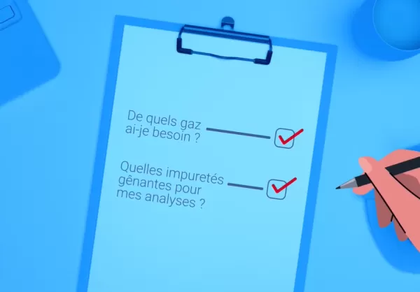 Nature et qualité des gaz