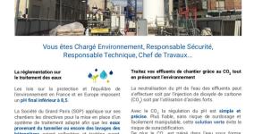 Couverture document sur le Grand Paris et le traitement durable des effluents  d'eaux usées