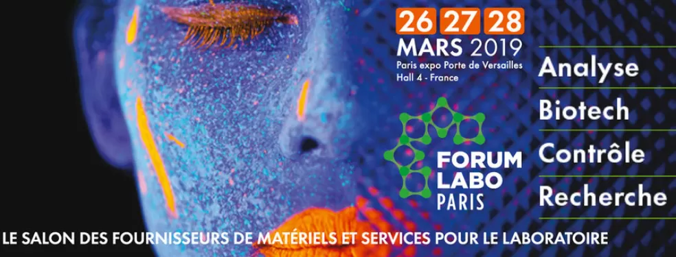 Air Liquide est présent au salon Forum Labo, Paris Expo porte de Versailles Hall 4 Stand B9 du 26 au 28 mars 2019