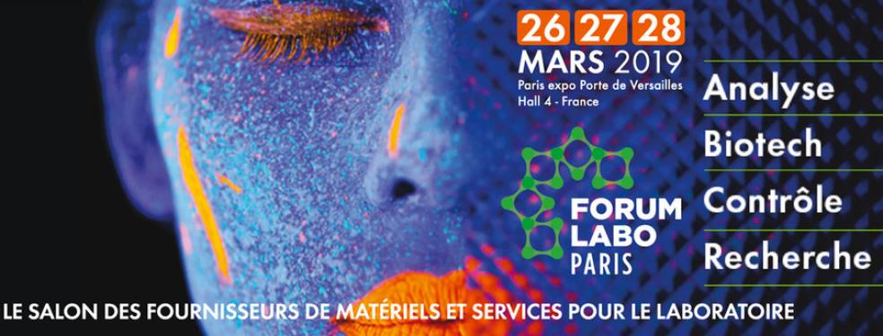 Air Liquide est présent au salon Forum Labo, Paris Expo porte de Versailles Hall 4 Stand B9 du 26 au 28 mars 2019