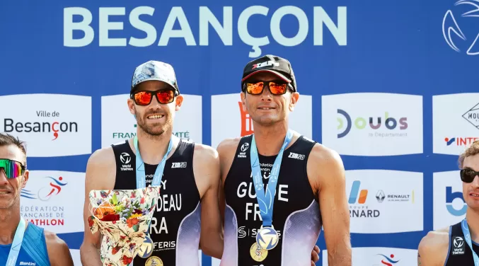 Air Liquide France Industrie soutient le paratriathlète Thibaut Rigaudeau