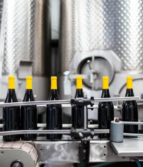 Inertage pendant l’embouteillage - Vin