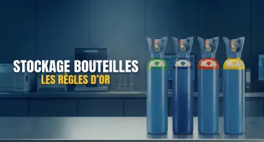 stockage de bouteilles