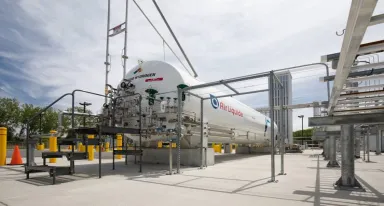 Réservoir d'hydrogène liquide